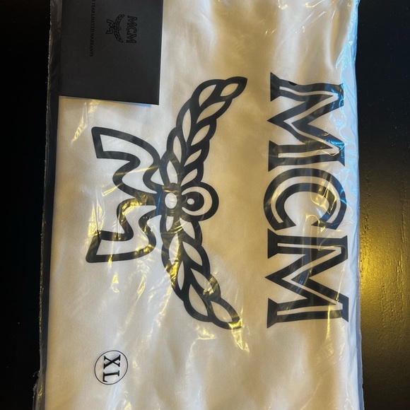 MCM Bags Red Mcm Duffel Bag Poshmark